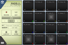 BeatMaker Pad view